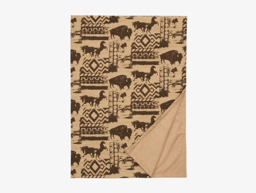 Great Plains Throw Blanket - Wooded River Monument Ii Great Plains Throw, transparent png download