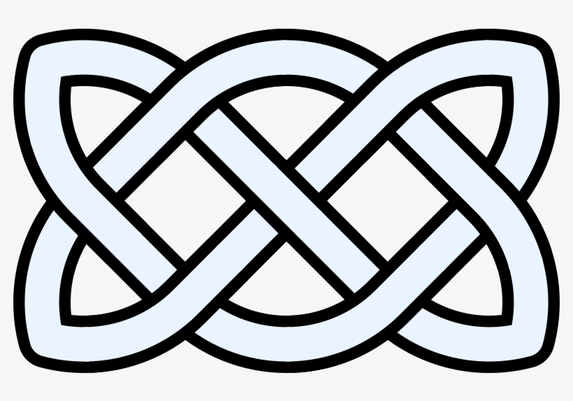 Celtic Knot Linear 7crossings - Celtic Knot, transparent png download