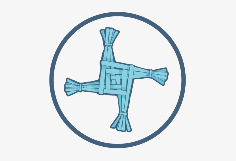 Brigid's Cross Celtic Symbol - Symbol, transparent png download