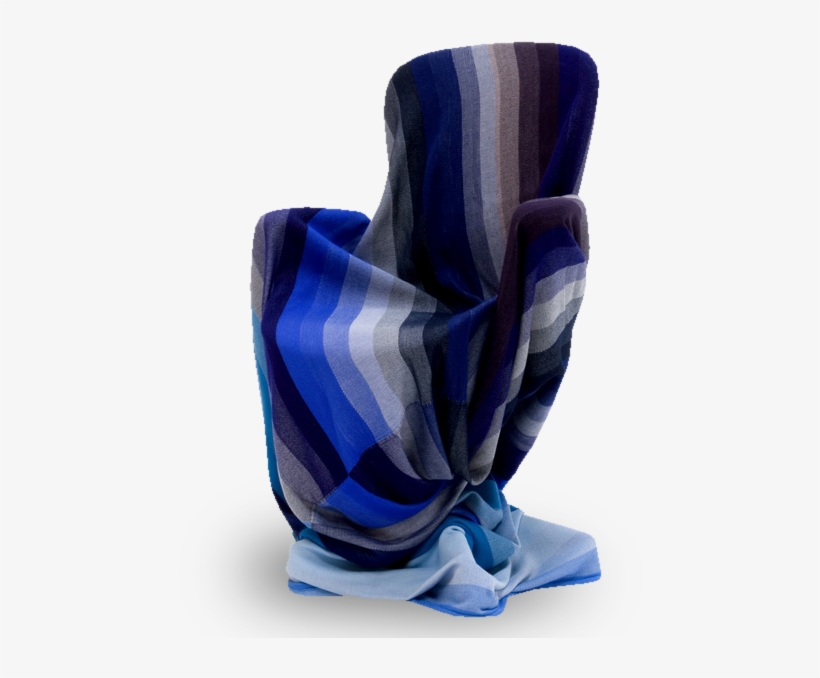Scholten & Baijings Blue Throw Blanket-0 - Thomas Eyck - T.e. 025 Plaid Blanket - Large, transparent png download