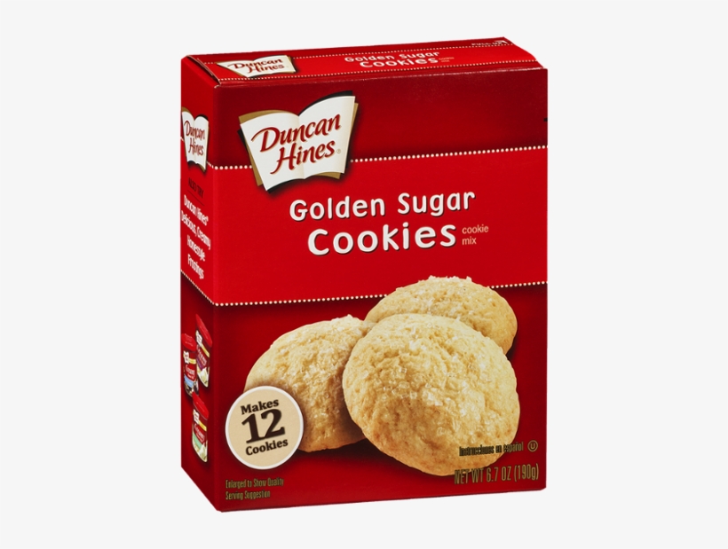 Duncan Hines Golden Sugar Cookies, transparent png download