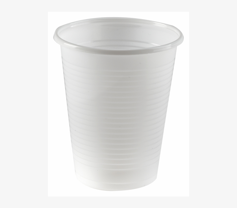 Water Cup, Pp, 200ml, 7oz, White - Flowerpot, transparent png download