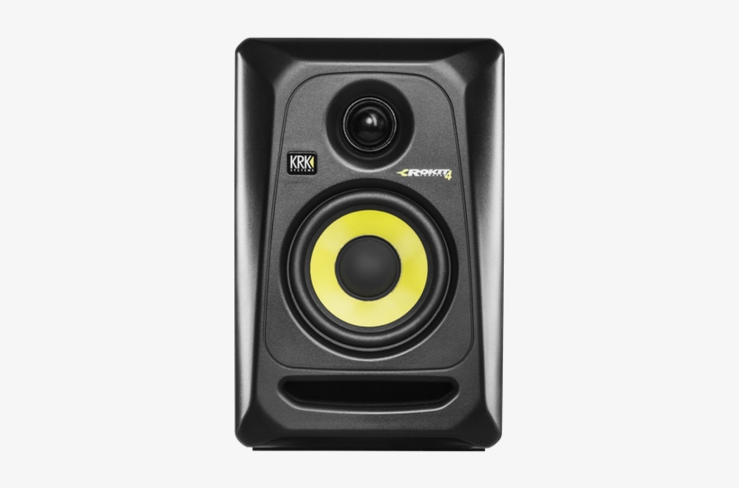 Rokit 4 G3 Black - Krk Rokit 4 G3 Powered Studio Monitor, transparent png download