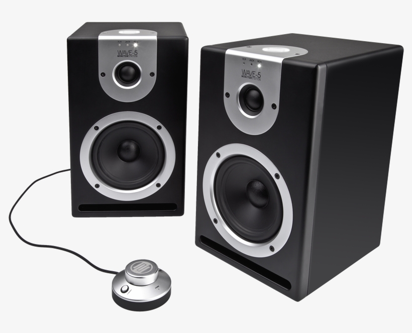 Reloop Wave 5 Desktop Studio Monitors - Reloop Wave 5, transparent png download