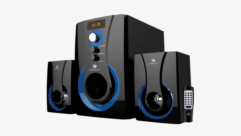 Multimedia Speaker Png Clipart - Zebronics 2.1 Multimedia Speaker, transparent png download