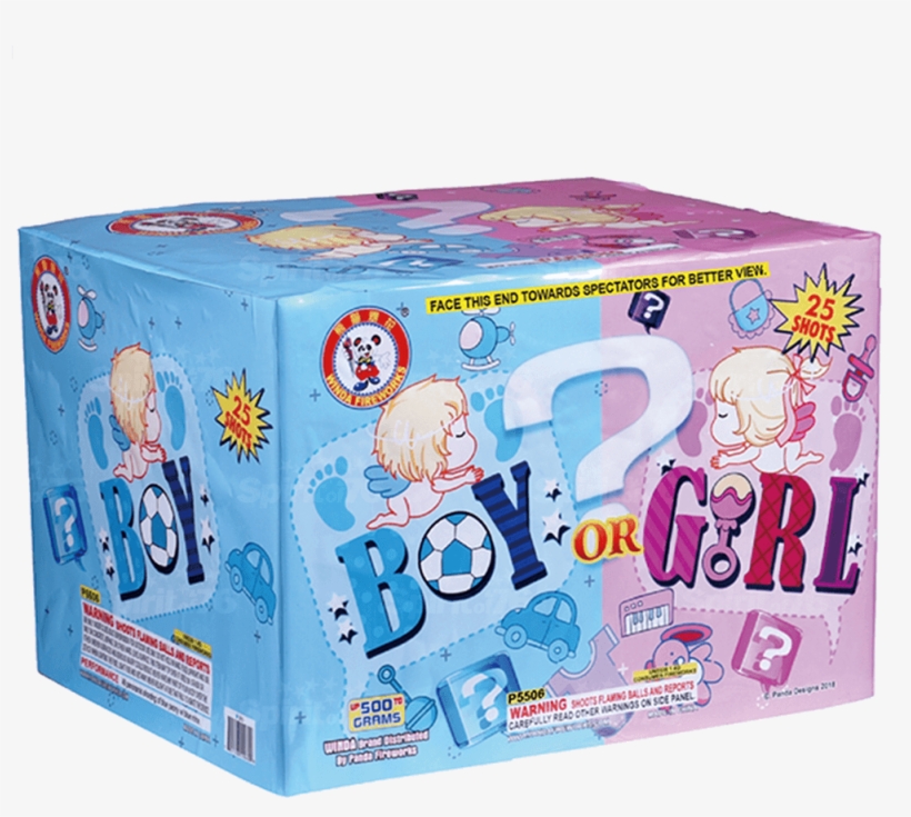 Boy Or Girl Gender Reveal Fireworks, transparent png download