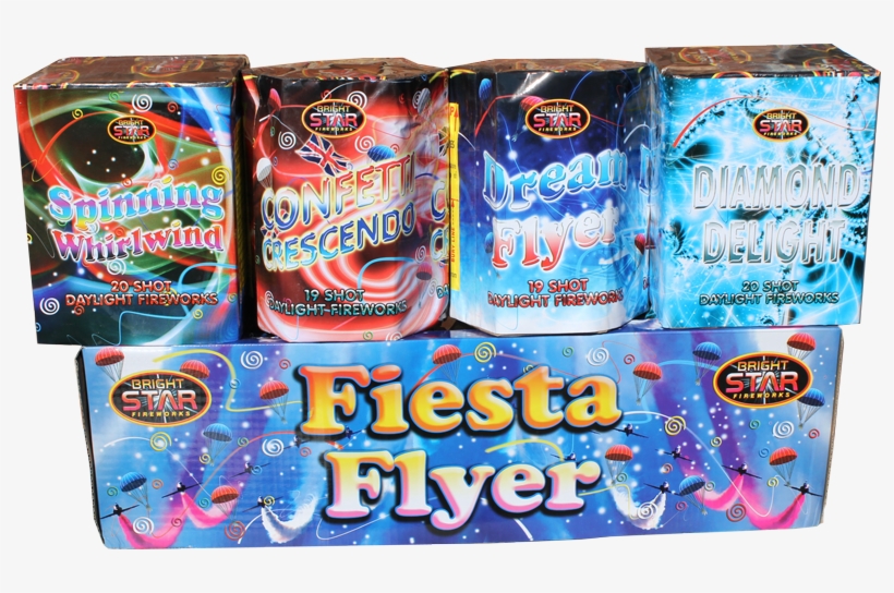 Fiesta Flyer Daytime Fireworks - Fireworks, transparent png download