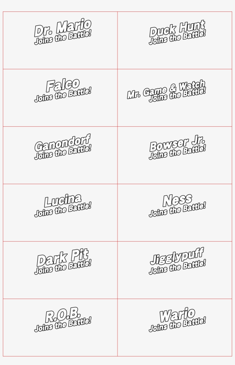 Click For Full Sized Image Fighter Unlock Text Nintendo 3ds PNG Image
