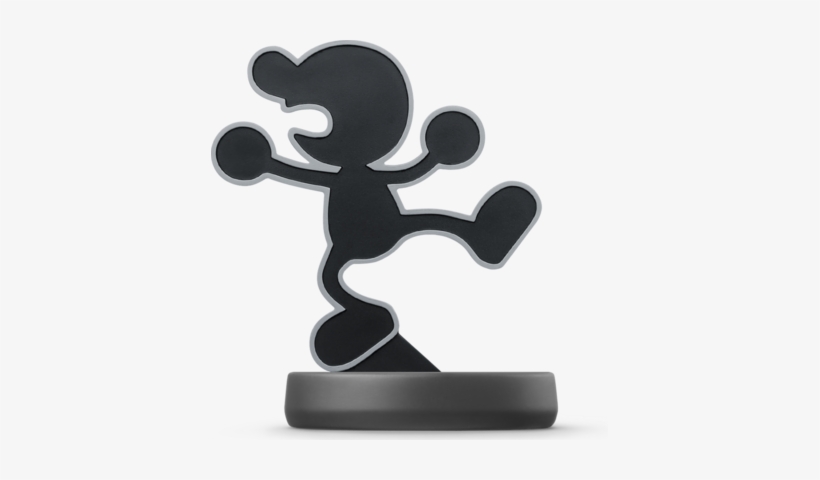 Game & Watch Amiibo Figure - Mr Game & Watch, transparent png download