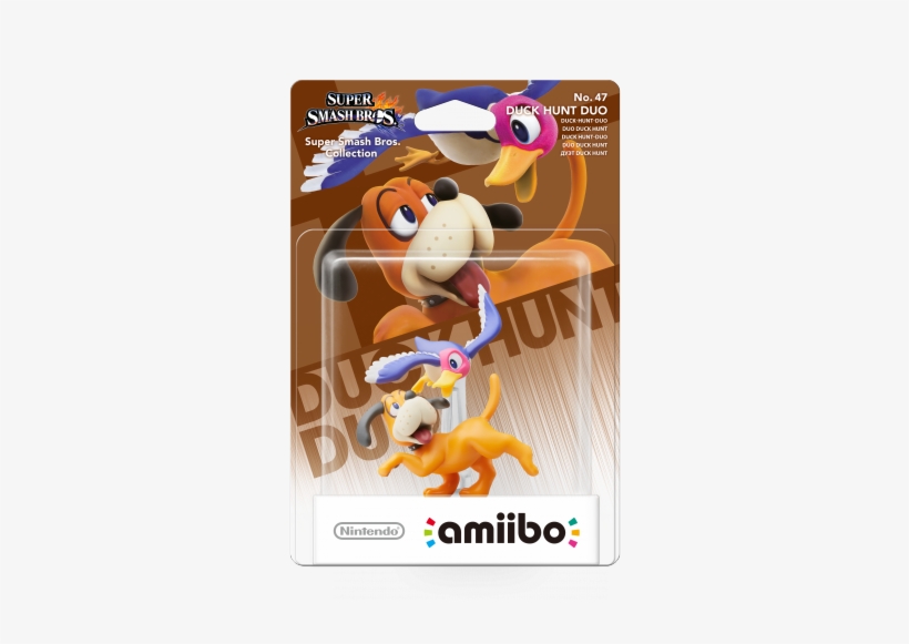 Info Amiibo On Twitter - Duck Hunt Amiibo Box, transparent png download