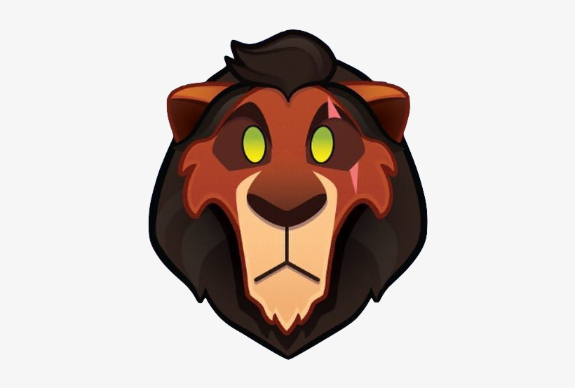 Emojiblitzscar - Disney Emoji Blitz Scar, transparent png download