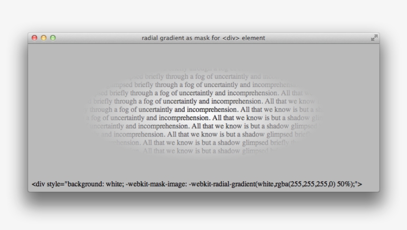 Figure 2-7 Masking Text With A Radial Gradient - Art, transparent png download