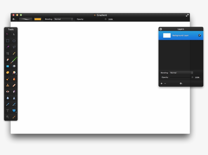 The Gradient Tool - Gradient Tool Pixelmator, transparent png download