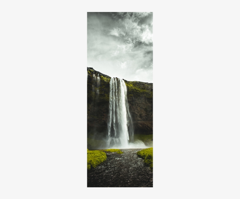 Iceland Waterfall Door Mural - Beautiful And Lovely Images Of Nature 3gp Mp4 Download, transparent png download