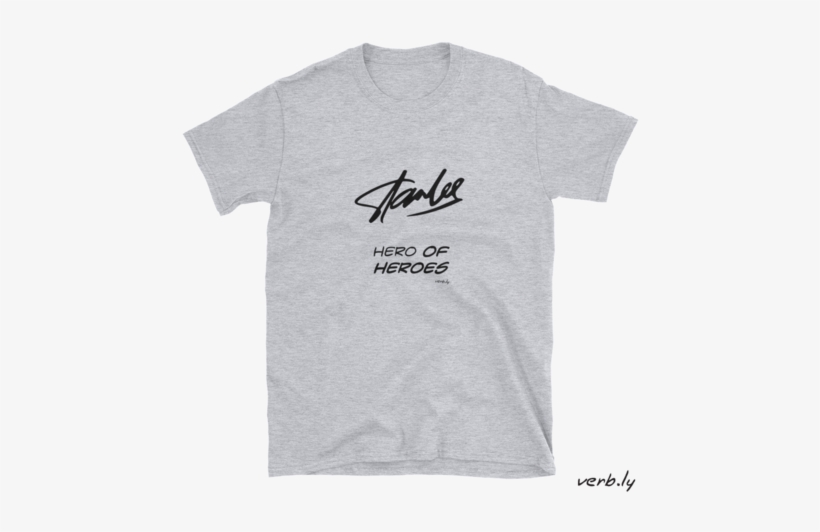 Stan Lee, Hero Of Heroes T-shirt - T-shirt, transparent png download