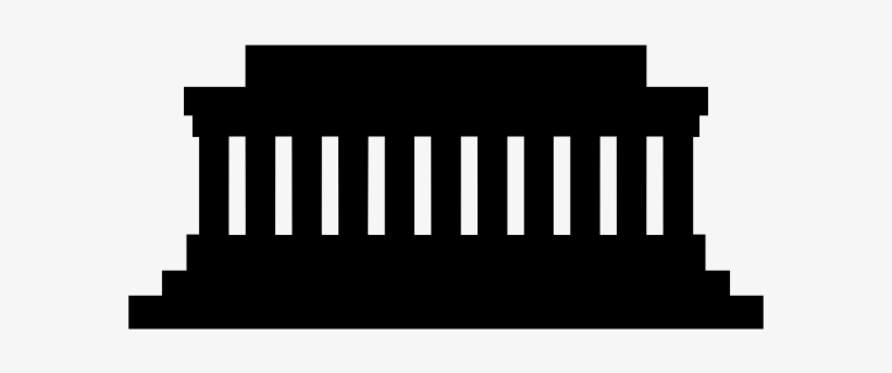 Lincoln Memorial Icon, transparent png download