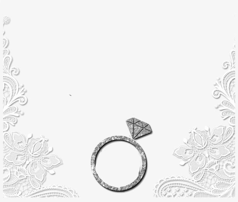 White Lace - Pre-engagement Ring, transparent png download