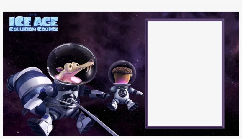 Ice Age Collision Course Frame, transparent png download