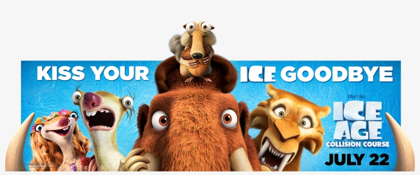 Collision Course - Ice Age: Collision Course, transparent png download