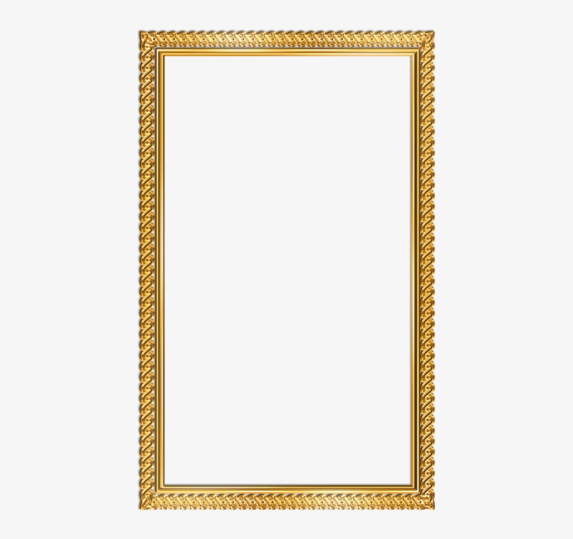 Photo Frame Png Transparent Image - Golden Photo Frame Png, transparent png download