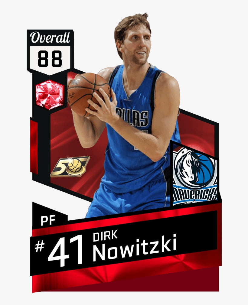 Dirk Nowitzki - Nba Live 18 Ultimate Team, transparent png download