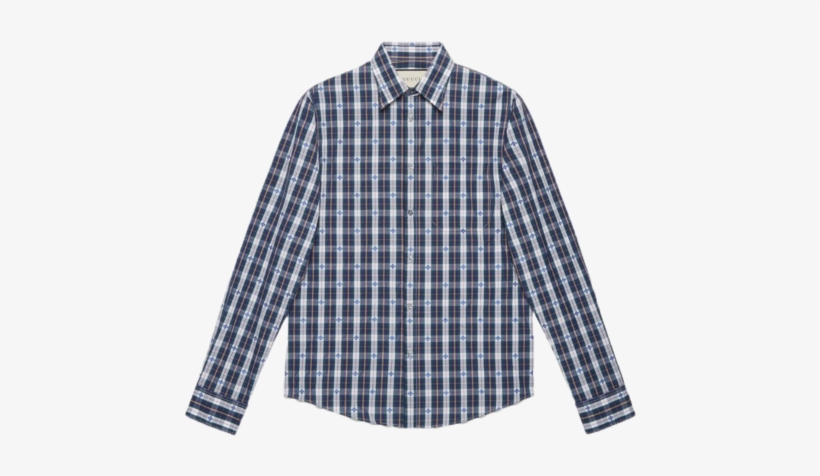 Gucci Bee Fil Coupé Duke Shirt - Gucci Bee Fil Coupé Duke Shirt Size 14.5, transparent png download