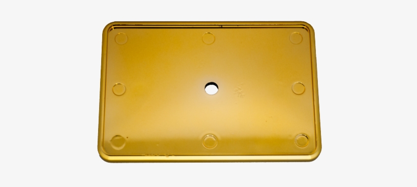 Gold 2" X 3" Badge Holder - Circle, transparent png download