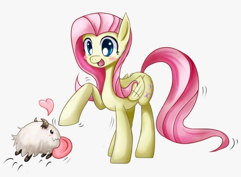 Roshichen, Blushing, Crossover, Fluttershy, League - Horse, transparent png download