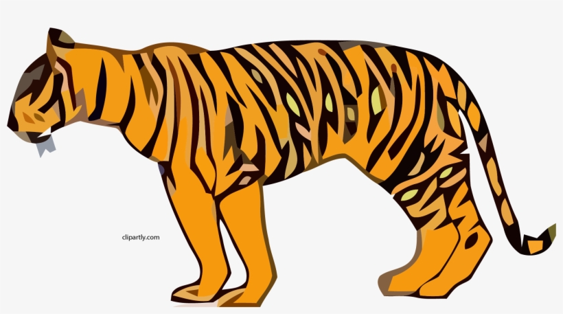 Tiger Clipart Png - Tiger Clip Art, transparent png download