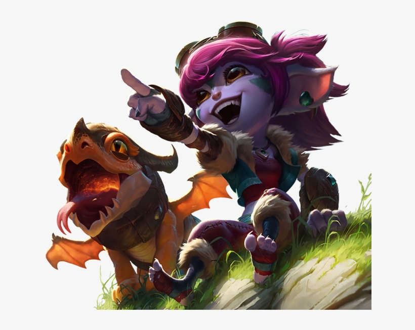 Dragon Trainer Tristana Splash Art, transparent png download