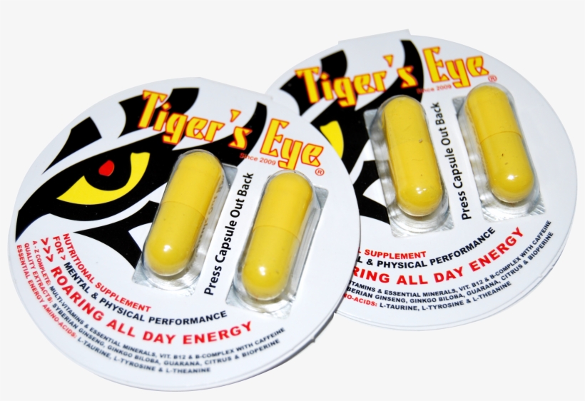 Tigers Eye Energy Capsules, transparent png download