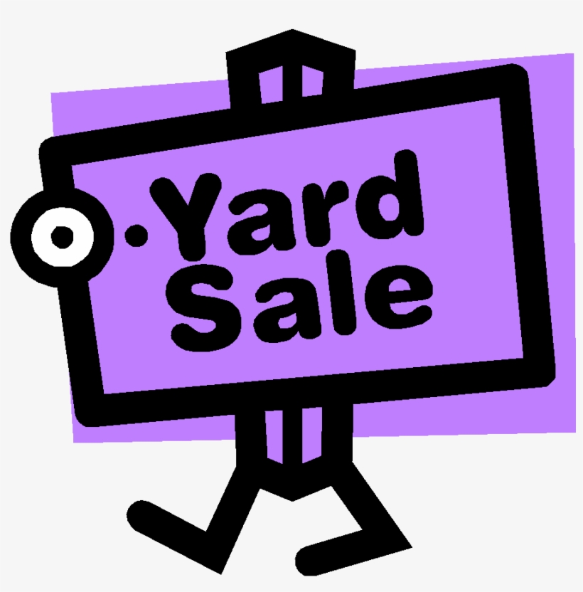 May Visit Lexington Nc - Purple Yard Sale Sign, transparent png download