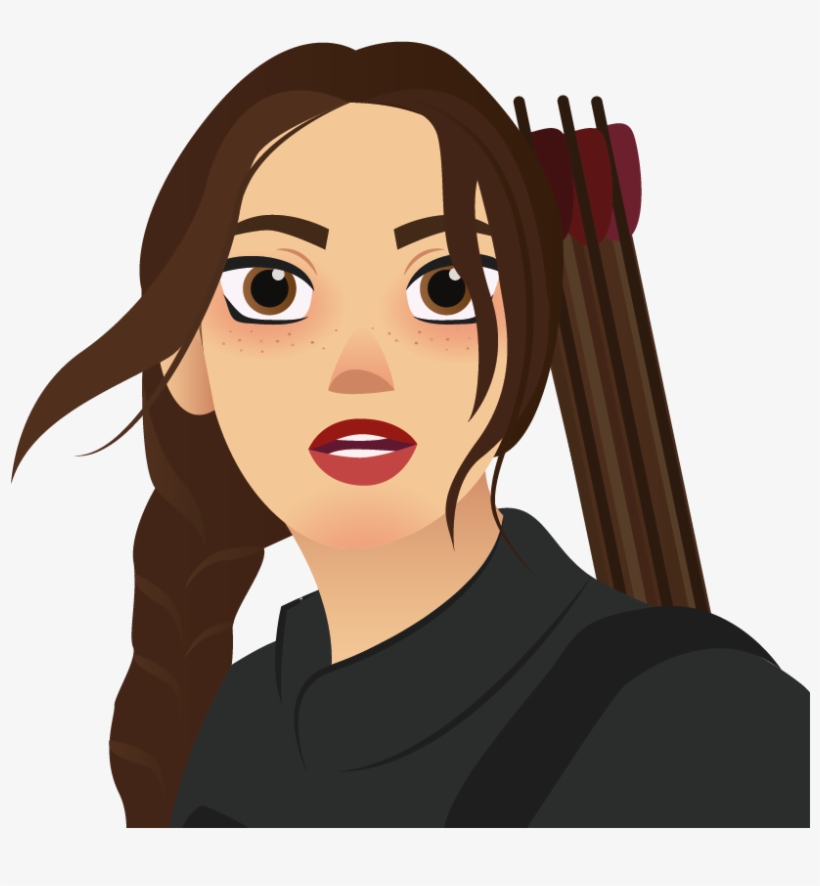 Katniss Everdeen - Asami Sato, transparent png download