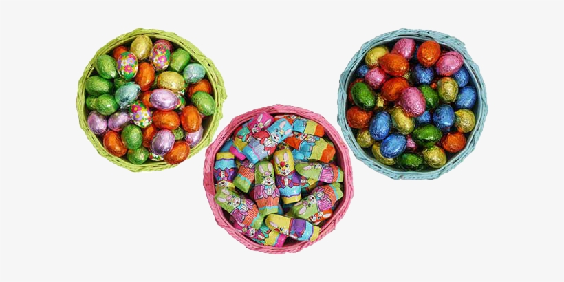 Easter Chocolate Eggs And Easter Chocolate Rabbits - Easter, transparent png download