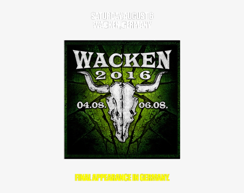 Leave A Reply Cancel Reply - Iron Maiden Wacken Open Air 2016, transparent png download