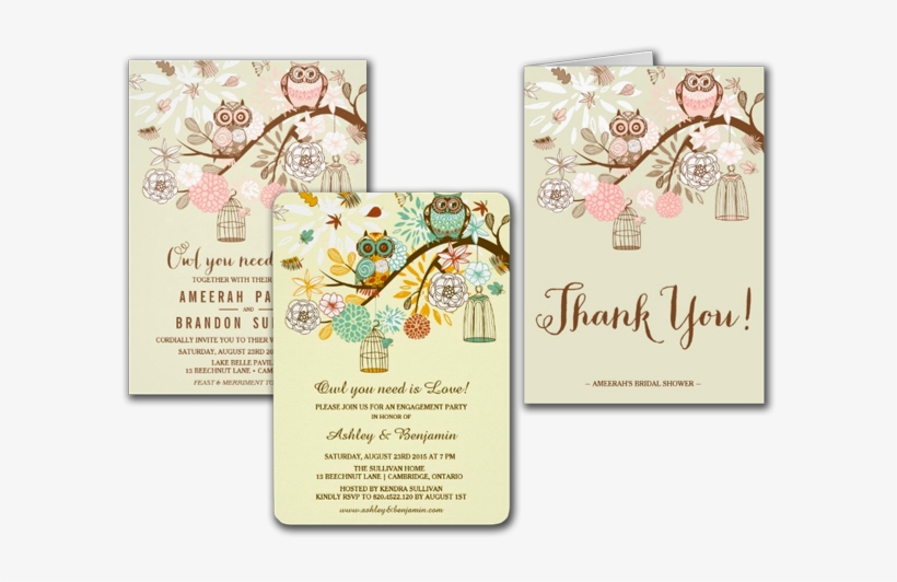 Owl You Need Is Love Pink Owls Wedding Invitation - Cafepress Autumn Owl Throw Pillow, transparent png download