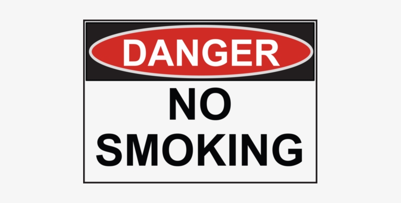 Danger No Smoking - Warning Dad Jokes, transparent png download