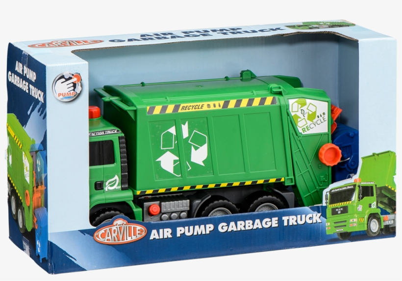 Carville Garbage Truck 30cm, , Large - Carville Garbage Truck 30cm, transparent png download