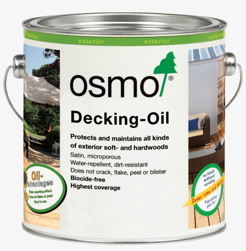 Decking-oil - Osmo Decking Oil Colours, transparent png download