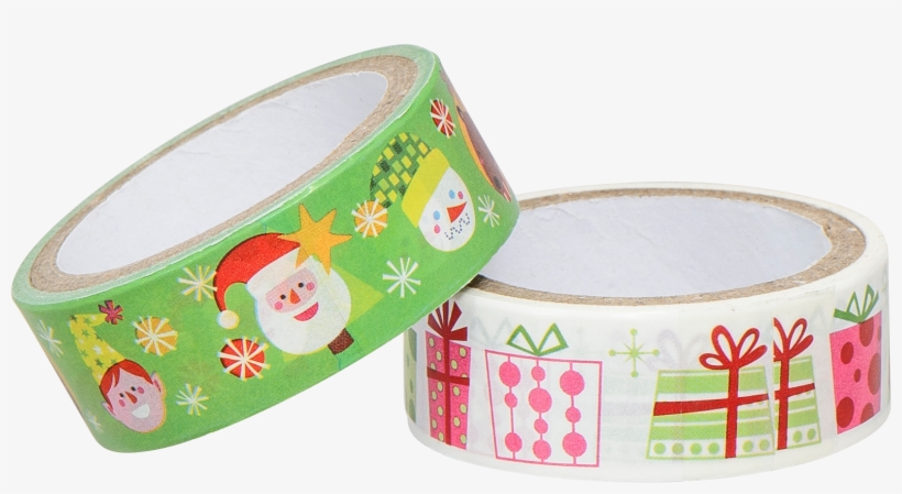 Christmas Gift Wrapping Tape, , Large - Craft, transparent png download