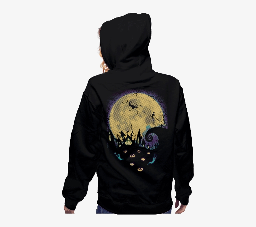 Nightmare Moon - Redbubble Nightmare Moon Hoodie (pullover), transparent png download