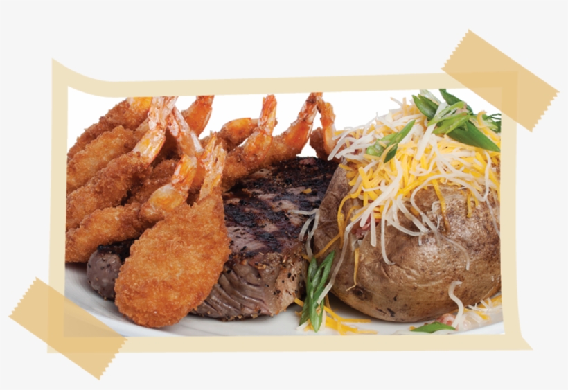 Steak N Shrimp 12 Buckaroo's Family Restaurant PNG Image Transparent PNG Free Download on