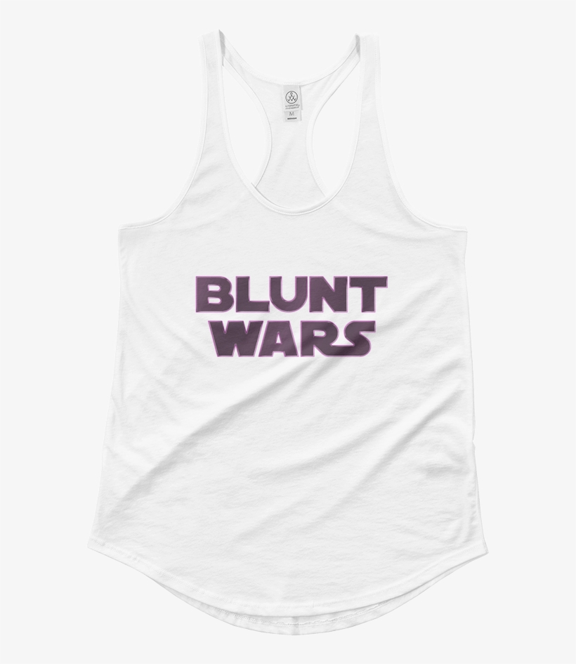 Blunt Wars Women's Racerback Shirttail Tank - Active Tank, transparent png download