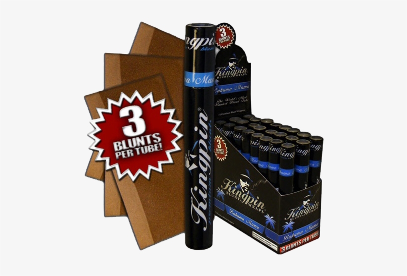 Kingpin Bahama Mama Blunt Wraps - Kingpin Blunt Wraps, transparent png download