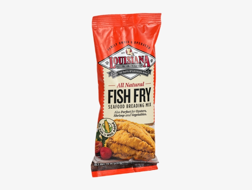 Louisiana Fish Fry Products All Natural Seafood Breading - Louisiana Fish Fry Seafood Breading Mix, 10 Oz (pack, transparent png download