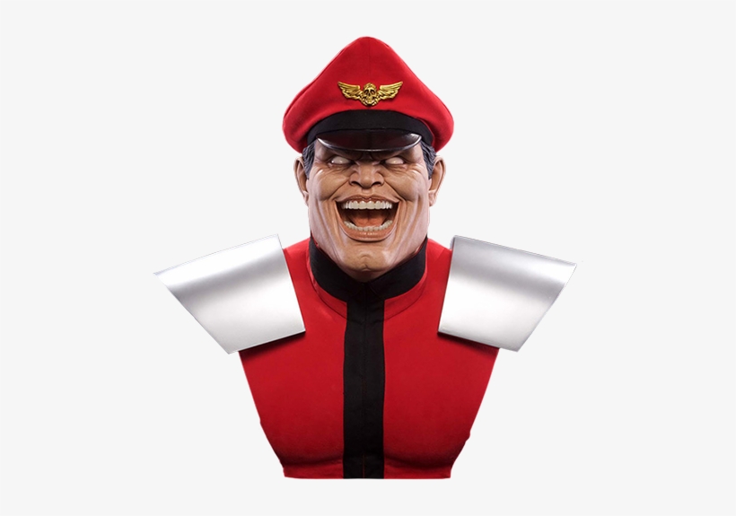 M Bison Life-size Bust - Street Fighter 4 M Bison All Outfits, transparent png download