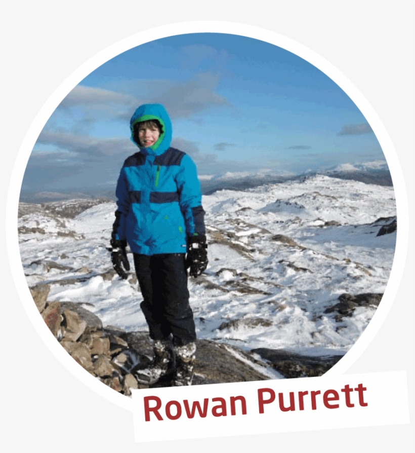 Rowan Purrett, Aged Twelve, Peak To Peak Fundraiser - Fundraising, transparent png download