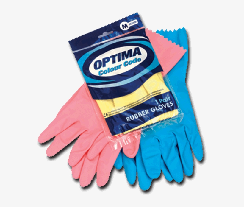 Rubber Gloves - Ramon Optima Washing Up Rubber Gloves Large Red, transparent png download