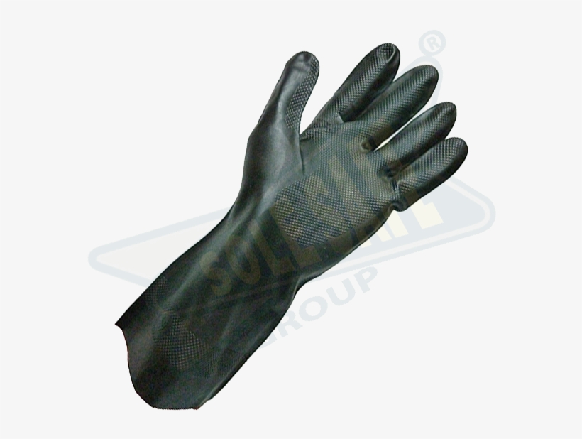 Neoprene Rubber Gloves - Natural Rubber, transparent png download