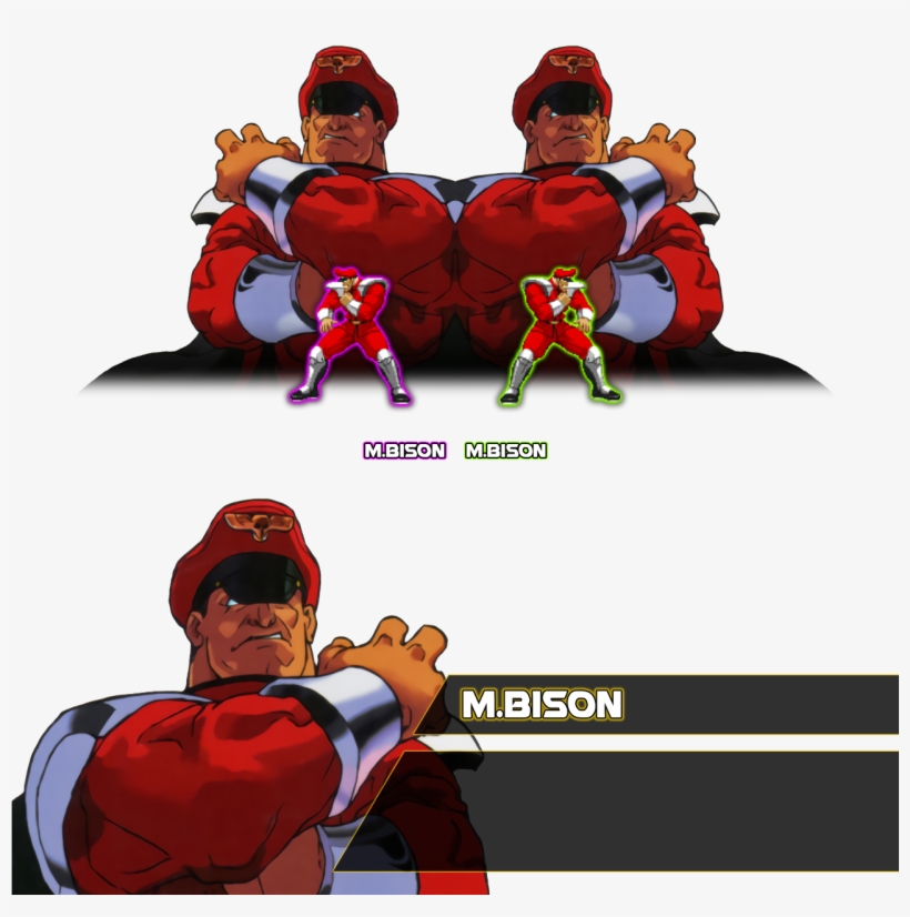 Spoiler, Click To Toggle Visibilty - Street Fighter Bison Png, transparent png download